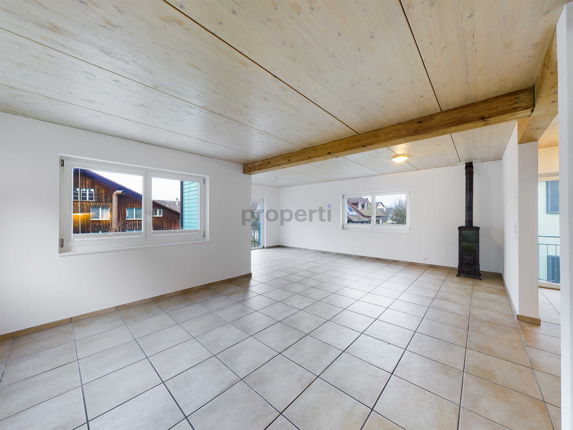 Bild Moderne 3.5-Zimmer-Maisonette mit 2 Badezimmern und Top-Lage in Langwiesen